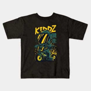 Kiddz motorbike design Kids T-Shirt